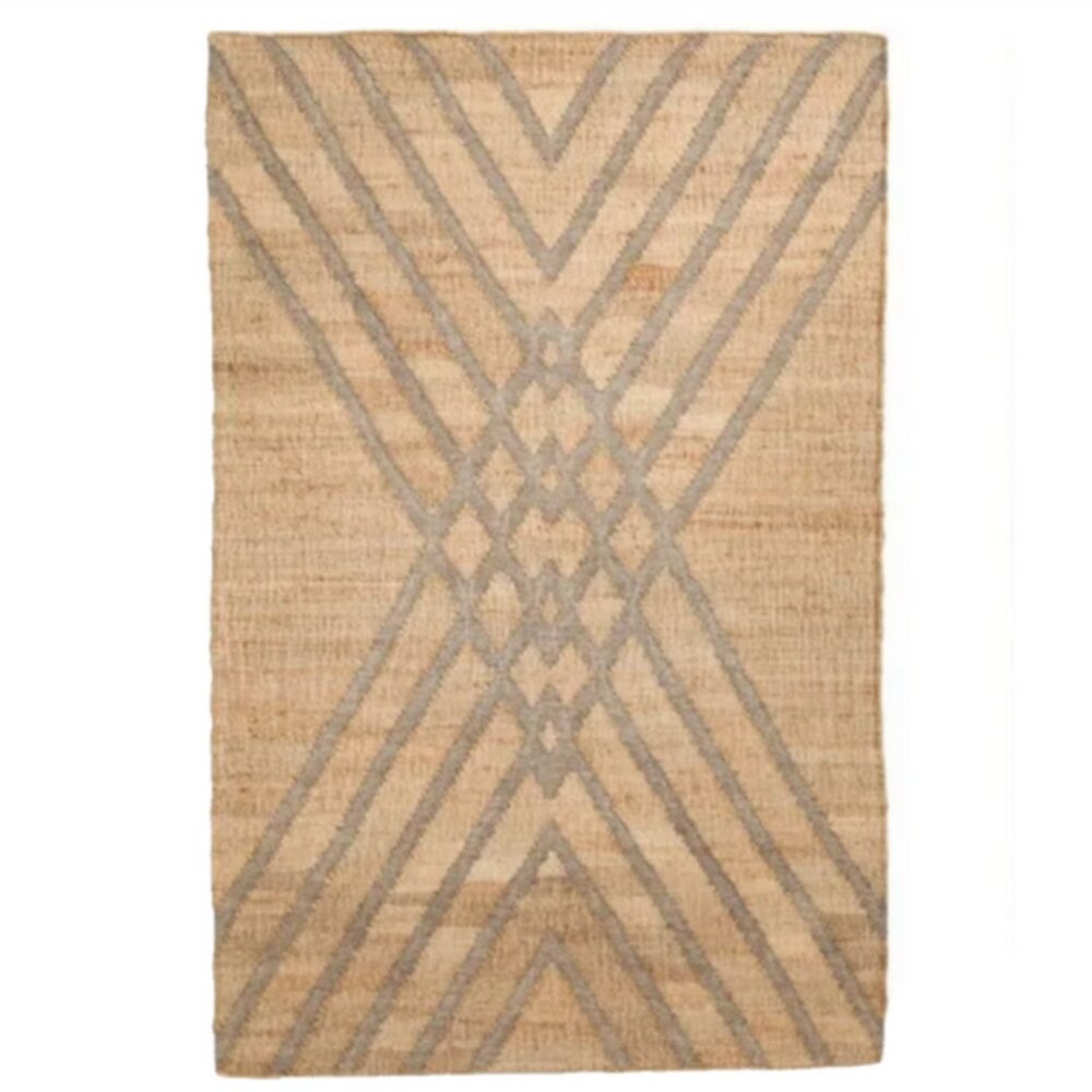 Lemieux Et Cie x Momeni Gurara GUR-3 Natural Area Rug